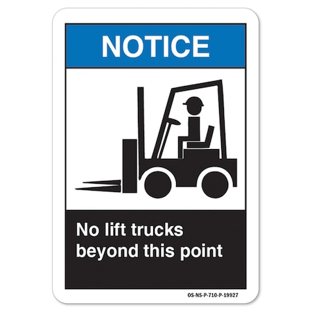 ANSI Notice, 18 Height, 24 Width, Decal